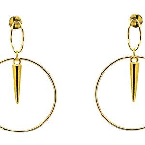 Dangle Poised Dagger Earrings